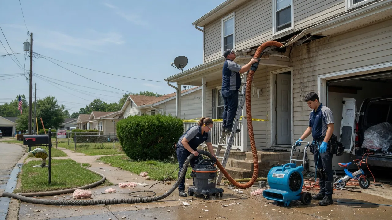 Water Damage Restoration in Cut Off, LA near me